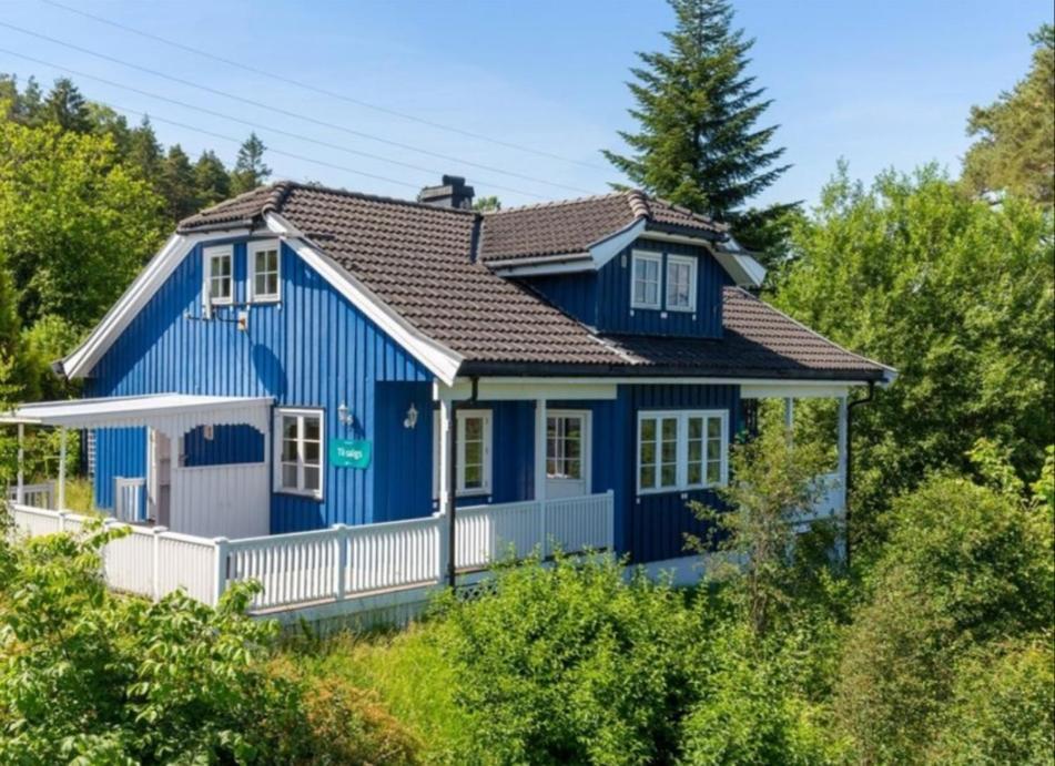 Hotel Blue House Brevik Porsgrunn Exteriér fotografie